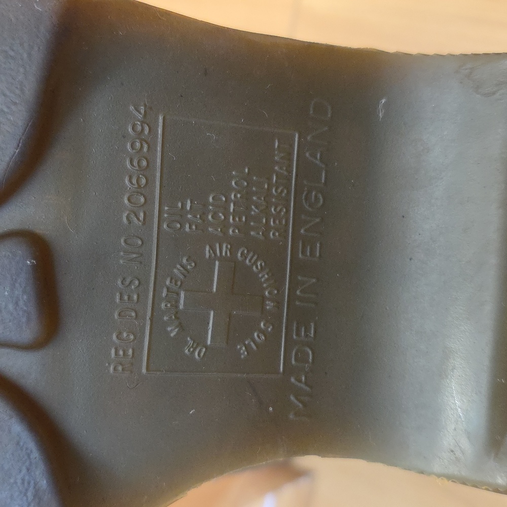 Dr. Martens VTG Dark Navy Double T Strap Mary Jane 8065 /92 UK 5 (7.5-8) MIE🦋 - Picture 10 of 16